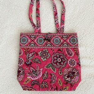 Vera Bradley Medium Sized Tote with matching change purse